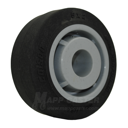 5" x 2" Thermoplastic Rubber (TPR) Wheel - Part # G5.00005.456.2