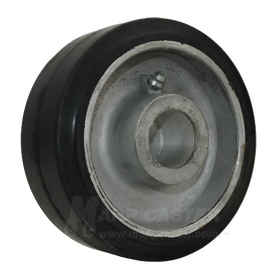 5" x 2" Rubber on Aluminum Core Wheel - Part# 2WS7705