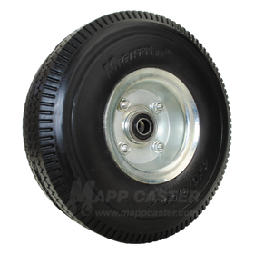 10" x 3" (4.10/3.50-4) Flat Free Hand Truck Wheel - Part# 61010BULK-ML-CF