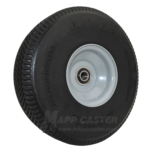 10 Flat Free Hand Truck Wheel - Replacement Hand Truck Wheels - Mapp Caster