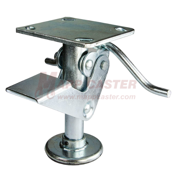 Floor Lock for 6" x 2" Wheel Casters - Part # LFL600