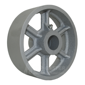 6" x 2" Cast Iron Caster Wheel - Part # QSTL6M0