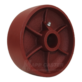 6" x 2" Ductile Steel Caster Wheel - Part # LDS620