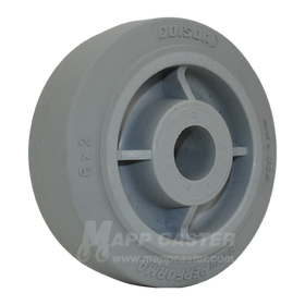 6" x 2" Thermoplastic Rubber (TPR) Wheel - Part # G5.00006.456