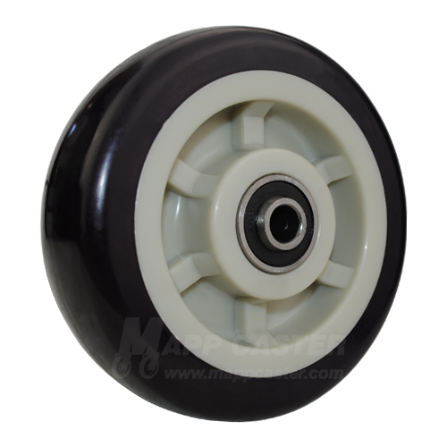 6" x 2" PRX Polyurethane on Polyolefin Wheel - Part # QPRX6M5