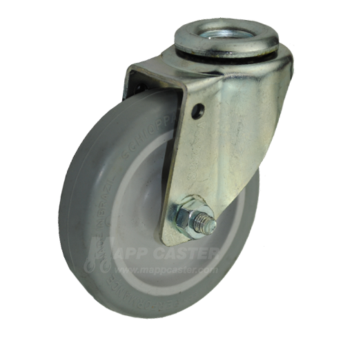 3"x1"Grey Thermoplastic Wheel Kingpinless Caster - Part #:7GLES 310 SP