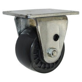 3" x 1-13/16" Urethane Wheel Rigid Caster - 1000 Lbs Capacity