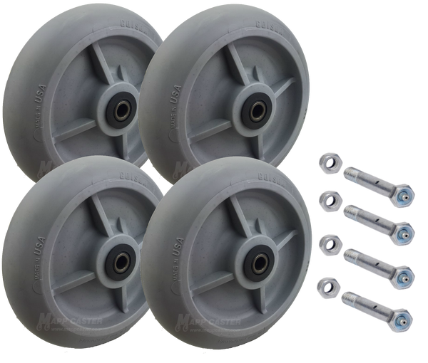 Sheet Rock Dolly Replacement Wheels G58556-LABL-4