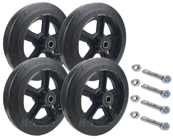 Replace Drywall Cart Wheel Kit QRCI8M0-LABL-4