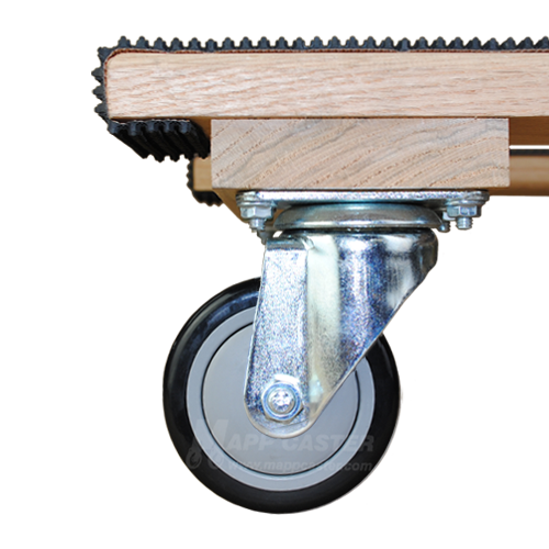 B183035PLY - 18" x 30" Furniture Dolly with 3-1/2" Polyurethane Wheels