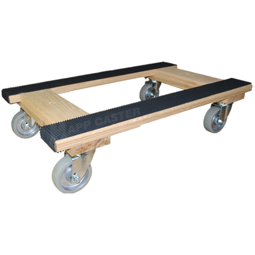 B18304RAL - 18" x 30" Furniture Dolly with 4" Rubber on Aluminum Wheels