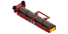 BEAM ROLLER SKATE WITH FIXED GUIDE ROLLER SYSTEM - HBR-4-CAM