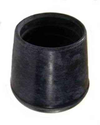 1" rubber tip for legs, canes, equipment, etc.