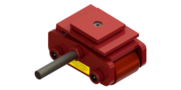 Hevi-Haul Compact Swivel Skate HCS-25-P | 10 Ton Capacity - Polyurethane Rollers