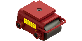 Hevi-Haul Compact Swivel Skate HCS-3 | 1.5 Ton Capacity - Steel Rollers