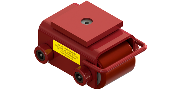 Hevi-Haul Compact Swivel Skate HCS-5-P | 2.5 Ton Capacity - Polyurethane Rollers