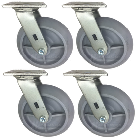Replacement Drywall Dolly Casters Set 146PERC820S-4