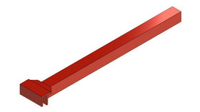 Wrench/Positioning Rod for skate | CS-TH-01600