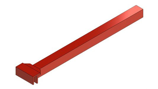 Wrench/Positioning Rod for skate | CS-TH-01600
