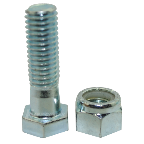 1/2" x 1-3/4" long Bolts Caster Hardware Kit