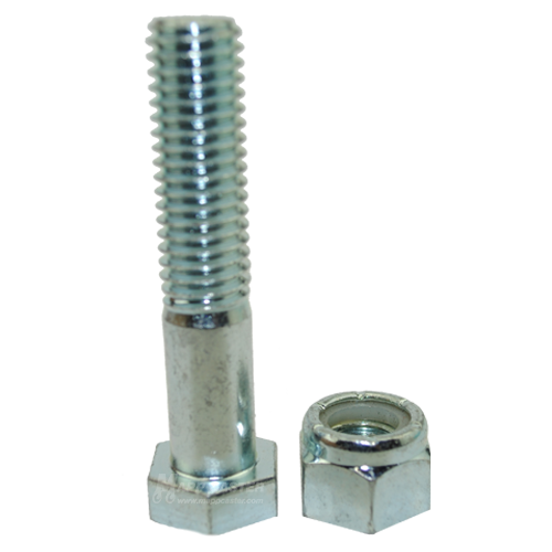 1/2" x 2-1/2" long Bolts Caster Hardware Kit