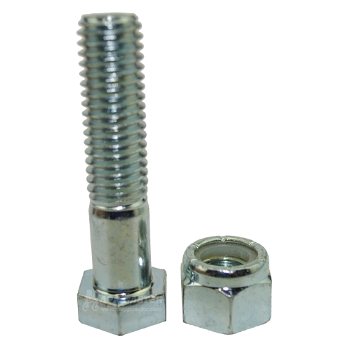 1/2" x 2-1/4" long Bolts Caster Hardware Kit
