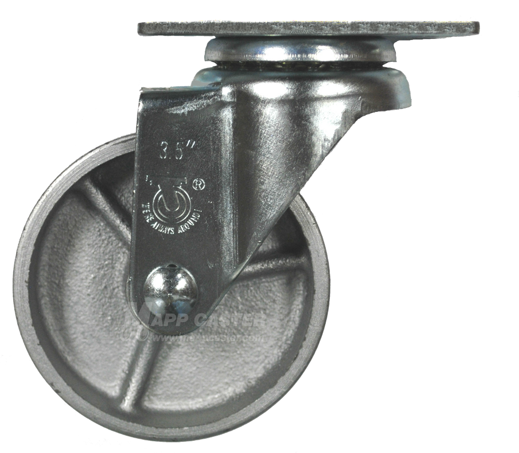 Engine Hoist Transmission Jack Swivel Caster 300 Lbs Capacity