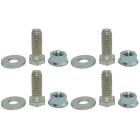 3/8" x 1" long Bolts Caster Hardware Kit