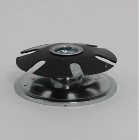 Threaded Adapter for 1-1/2" Round Tubing & 5/16"-18 Threaded Stems Insert