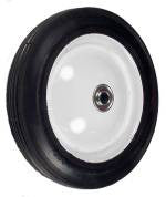 10" x 1-3/4" Flat Free Wheel with Ball Bearings & 2-1/16" Centered Hub - 150 Lbs Capacity