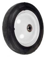 10" x 1-3/4" Flat Free Wheel with Ball Bearings & 1-1/2" Offset Hub - 150 Lbs Capacity