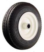 4.80/4.00-8 Air Tire (Pneumatic) Wheel Assembly with Roller Bearings & 3" Centered Hub - 590 Lbs Capacity