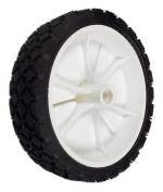 6" x 1-1/2" Flat Free Wheel on Plastic Hub - Part # J615POF