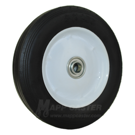 8" x 1-3/4" Flat Free Wheel on Steel Hub - Part # J87558OFHD