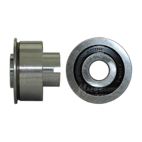 3/8" ID Maintenance Free Ball Bearings for 1-1/2" Wide Caster Wheels - 180˚F