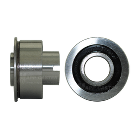 1/2" ID Maintenance Free Ball Bearings for 1-1/2" Wide Wheels - 180˚F