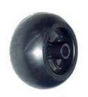 5" x 2-3/4" Plastic Wheel for Mower Deck with 5/8" I.D. Plain Bore