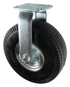10" x 3" Ever-Roll (Flat Free) Rigid Caster - 280 Lbs Capacity