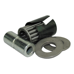 3/8" ID High Temp Roller Bearing Kit with Spanner for 1-1/2" Wide Wheels - 600˚F