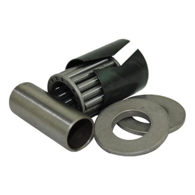 5/8" ID High Temp Roller Bearing Kit with Spanner for 1-1/2" Wide Wheels - 600˚F