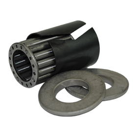 3/4" ID High Temp Roller Bearing Kit for 1-1/2" Wide Wheels - 600˚F