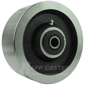 5" x 2" Forged Steel Wheel - 2,500 Lbs Capacity