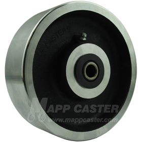 6" x 2" Forged Steel Wheel - 2,500 Lbs Capacity