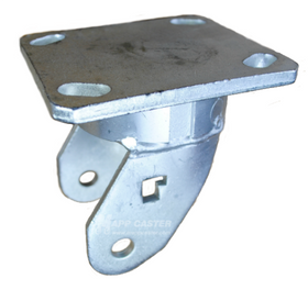 4" x 2" Kingpinelss Swivel Caster Rig with 4" x 4-1/2" Top Plate - Part # P5104200001