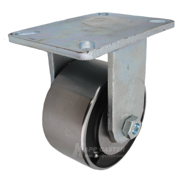 6" x 3" Forged Steel Wheel Rigid Caster - Part # P7006301202