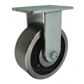 8" x 3" Forged Steel Wheel Rigid Caster - Part# P7008301202