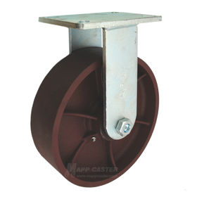 10" x 3" Ductile Steel Wheel Rigid Caster - Part# P7010301172