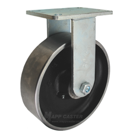 10" x 3" Forged Steel Wheel Rigid Caster - Part# P7010301201