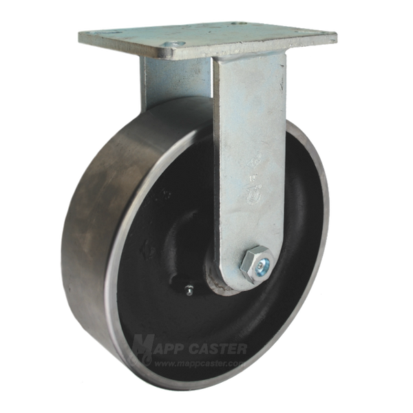 10" x 3" Forged Steel Wheel Rigid Caster - Part# P7010301201