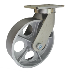P7110301101 - 10" x 3" Cast Iron Wheel Swivel Caster